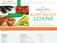 Tablet Screenshot of lapo-nigeria.org